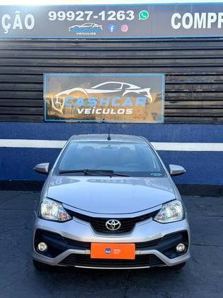 TOYOTA ETIOS 1.5 XLS 16V FLEX 4P AUTOMÁTICO TOYOTA ETIOS 1.5 XLS 16V FLEX 4P AUTOMÁTICO